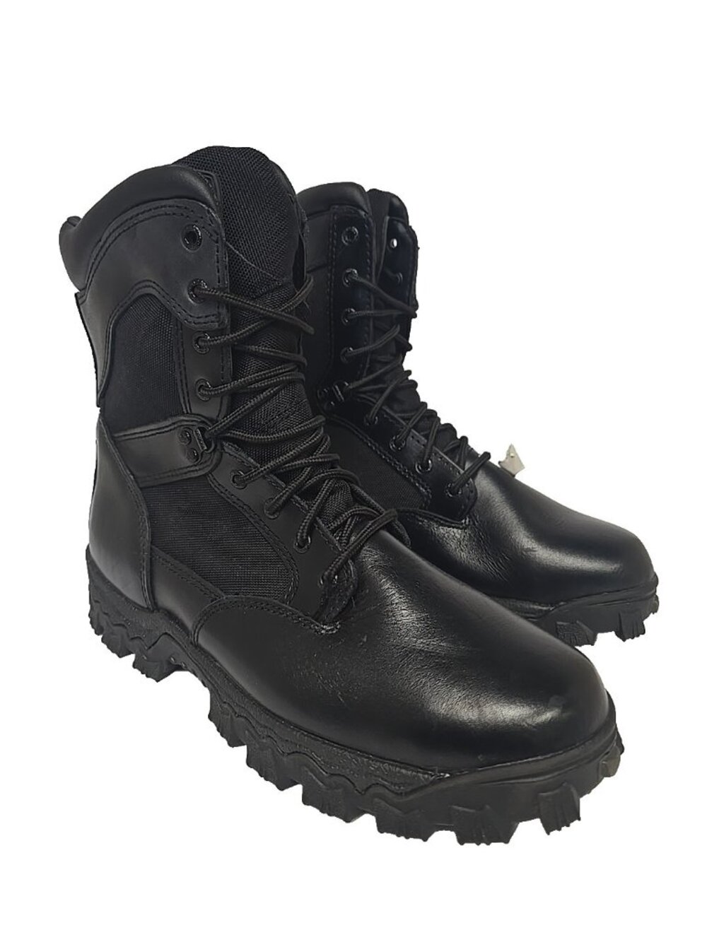 Rocky Men's FQ0002173 Alpha Force Waterproof Side-Zip Soft Toe 8" Boot Black 11M
